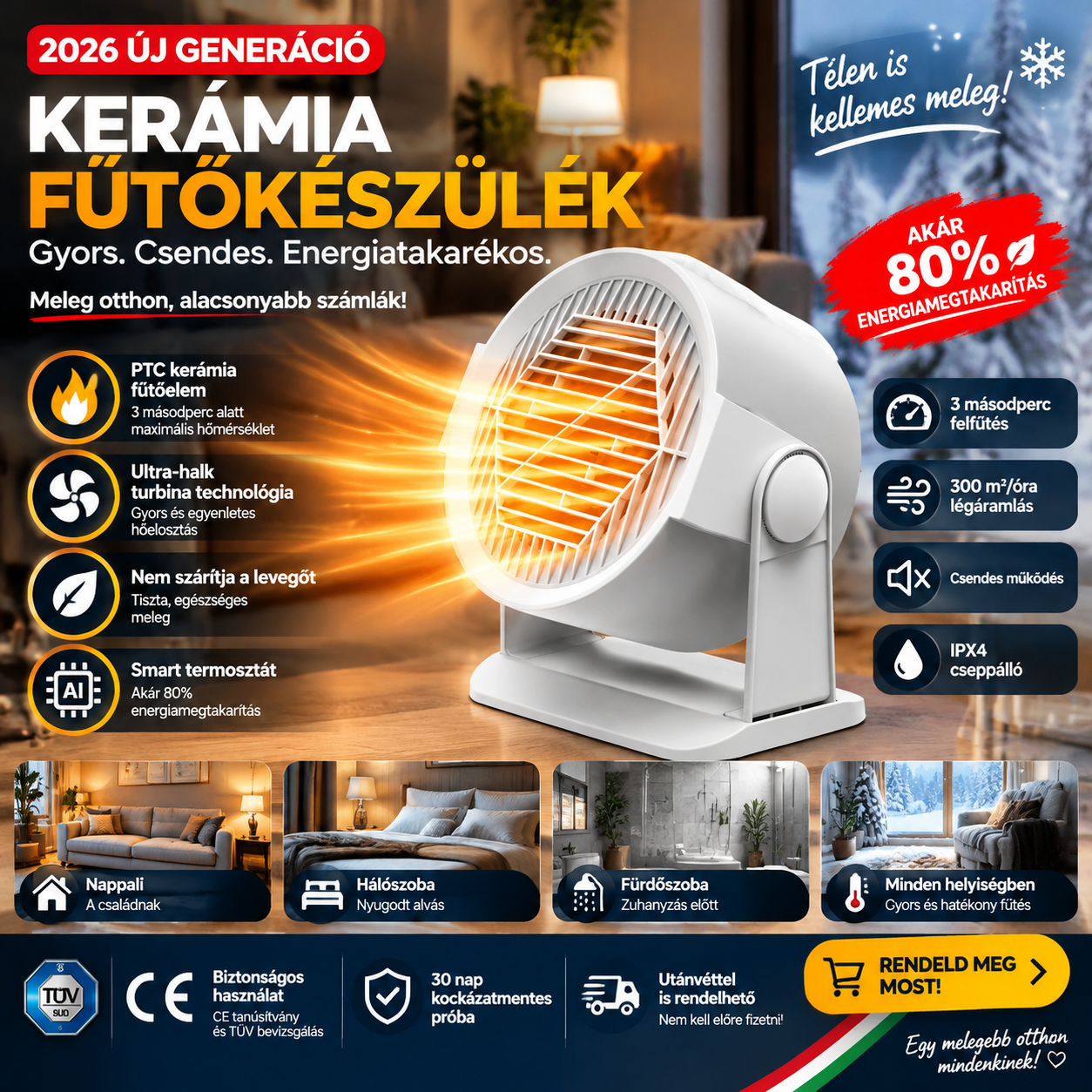 Felejtse el a drága fűtésszámlákat