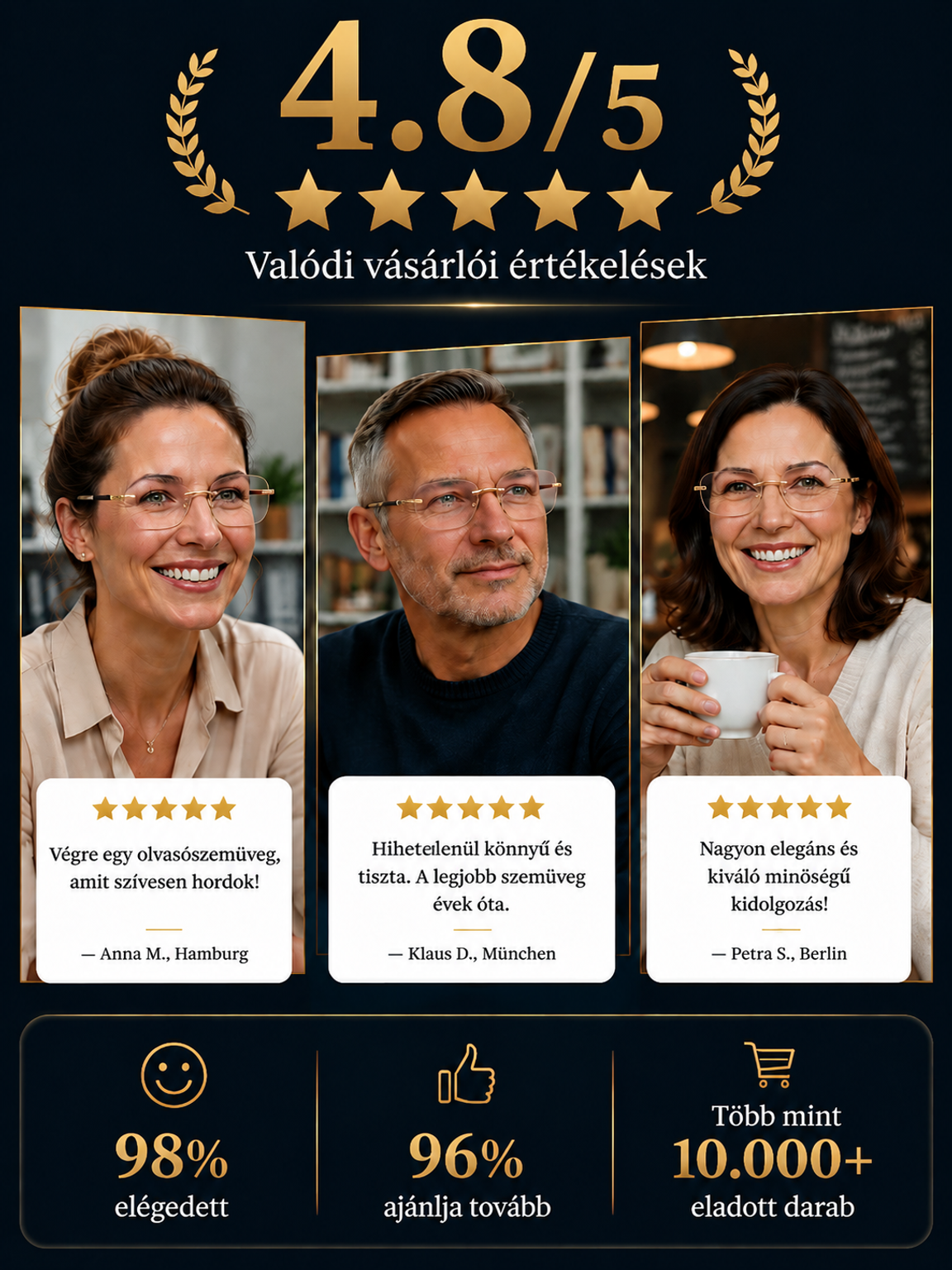 EGYETLEN SZEMÜVEG MINDENHEZ! 0,01 másodperc alatt igazodik a szemedhez