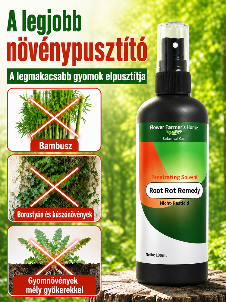 Különleges ajánlat! Német gyomirtó koncentrátum hatékonyan pusztítja a makacs gyomokat!
