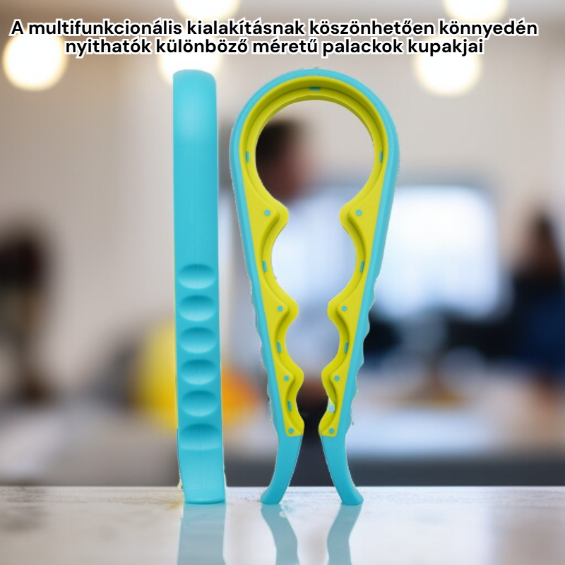 Többfunkciós palack- és kupaknyitó szett, 2 darabos csomag
