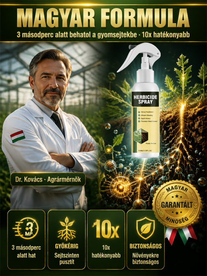 [Bio gyomirtó spray 2 db csak 14 990 Ft] Pusztítsa el a gyomot gyökerestől! Környezetbarát gyomirtó térkőre és kertbe.