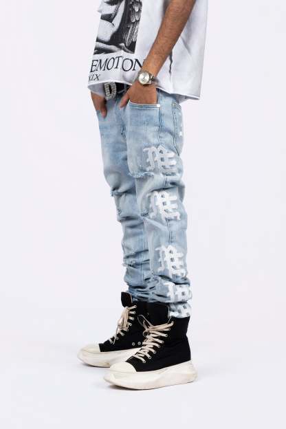 ‘Sea’ Monogram Denim