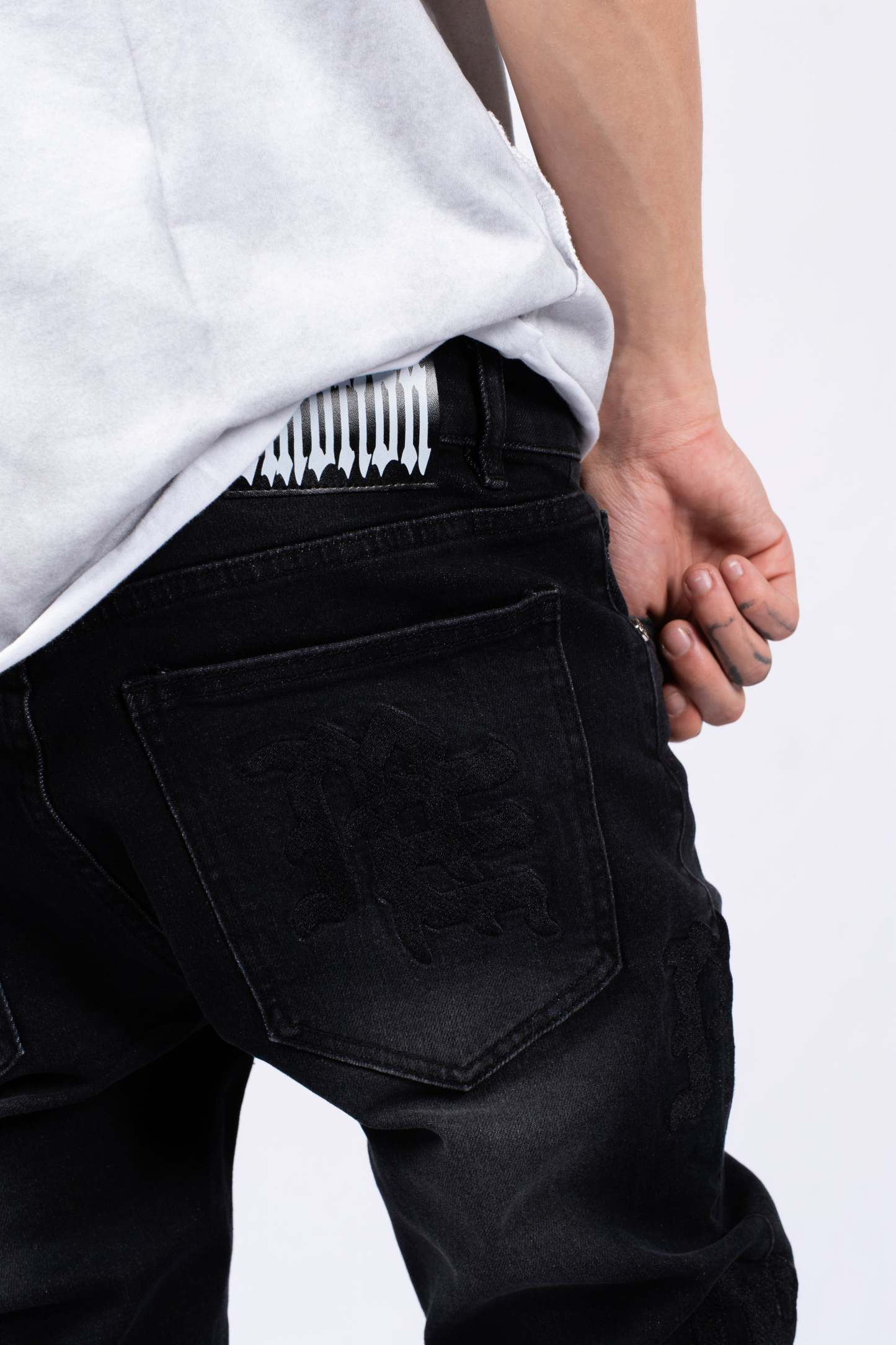 ‘Midnight’ Monogram denim