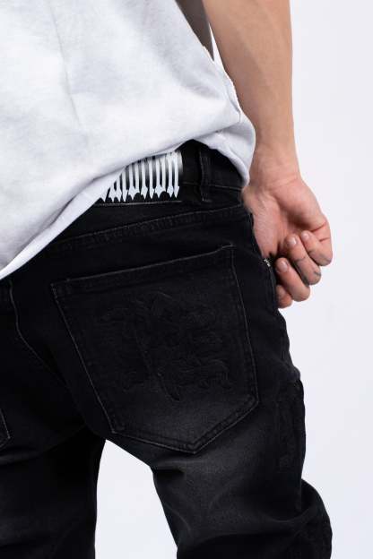 ‘Midnight’ Monogram denim