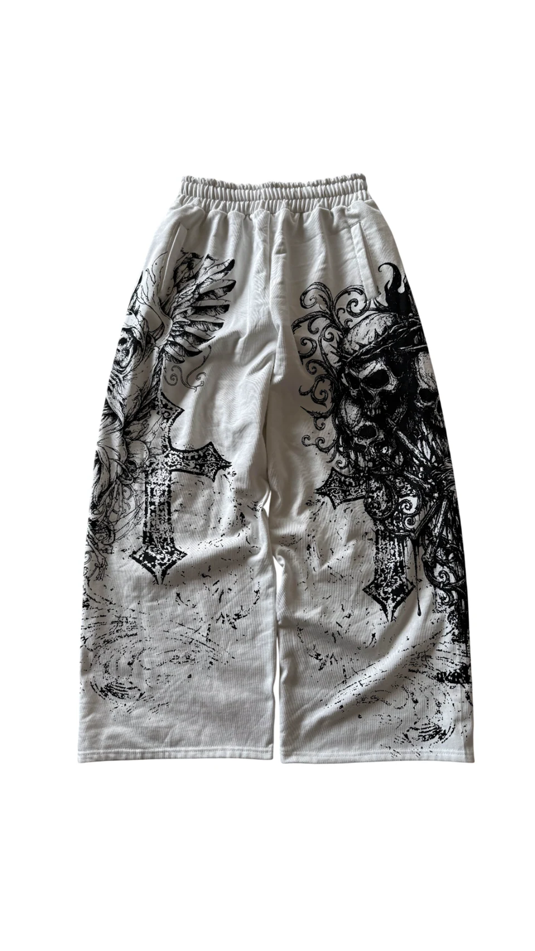 ''AFTERLIFE'' SWEATPANTS WHITE
