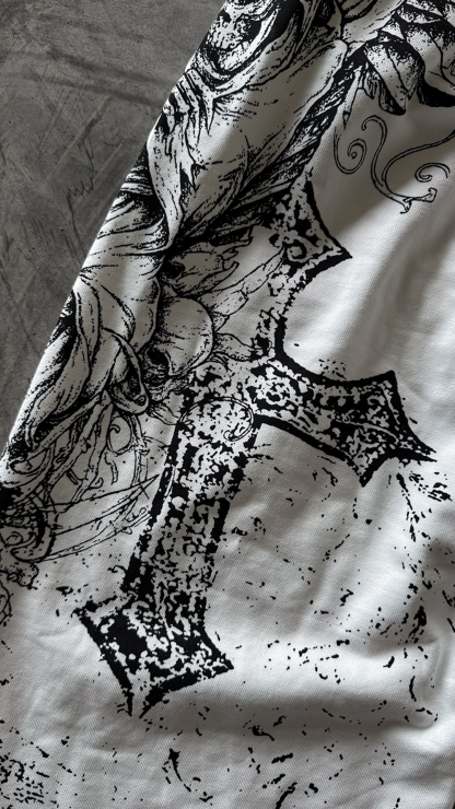 ''AFTERLIFE'' SWEATPANTS WHITE