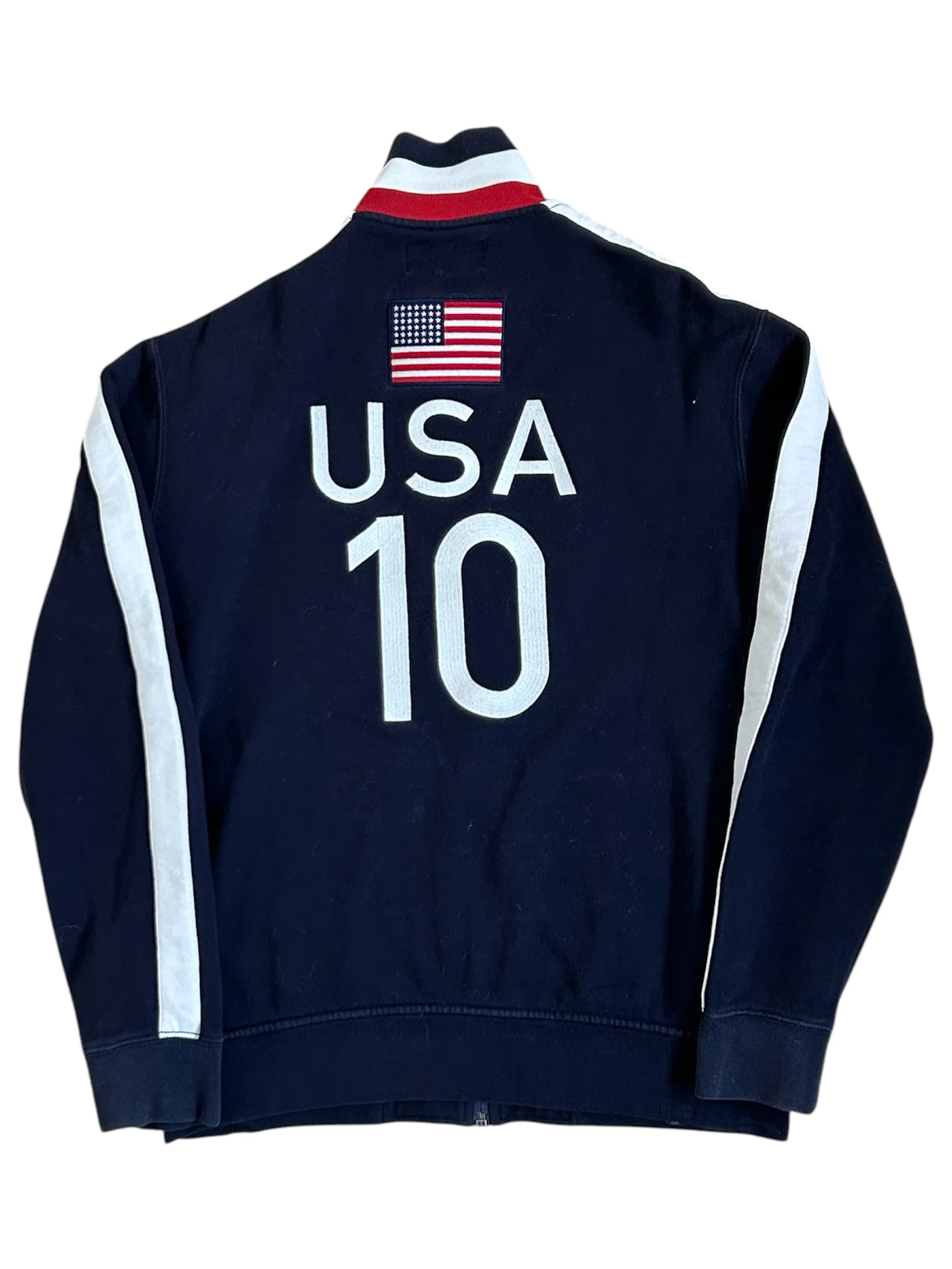Polo Ralph Lauren Big Pony “USA” Country Zipper Sweater