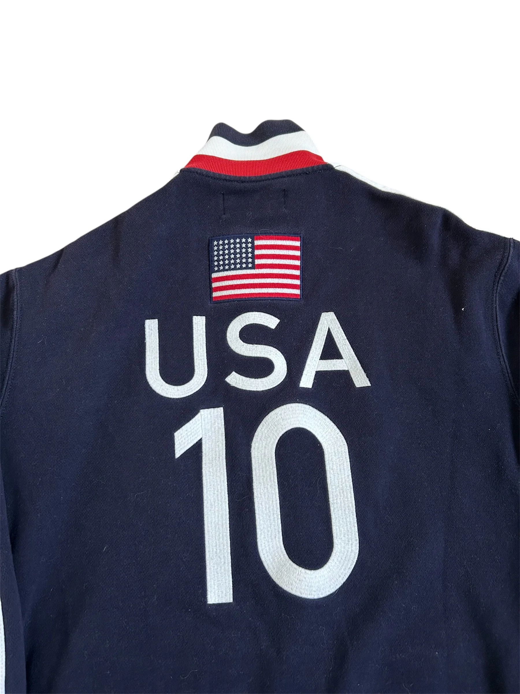 Polo Ralph Lauren Big Pony “USA” Country Zipper Sweater