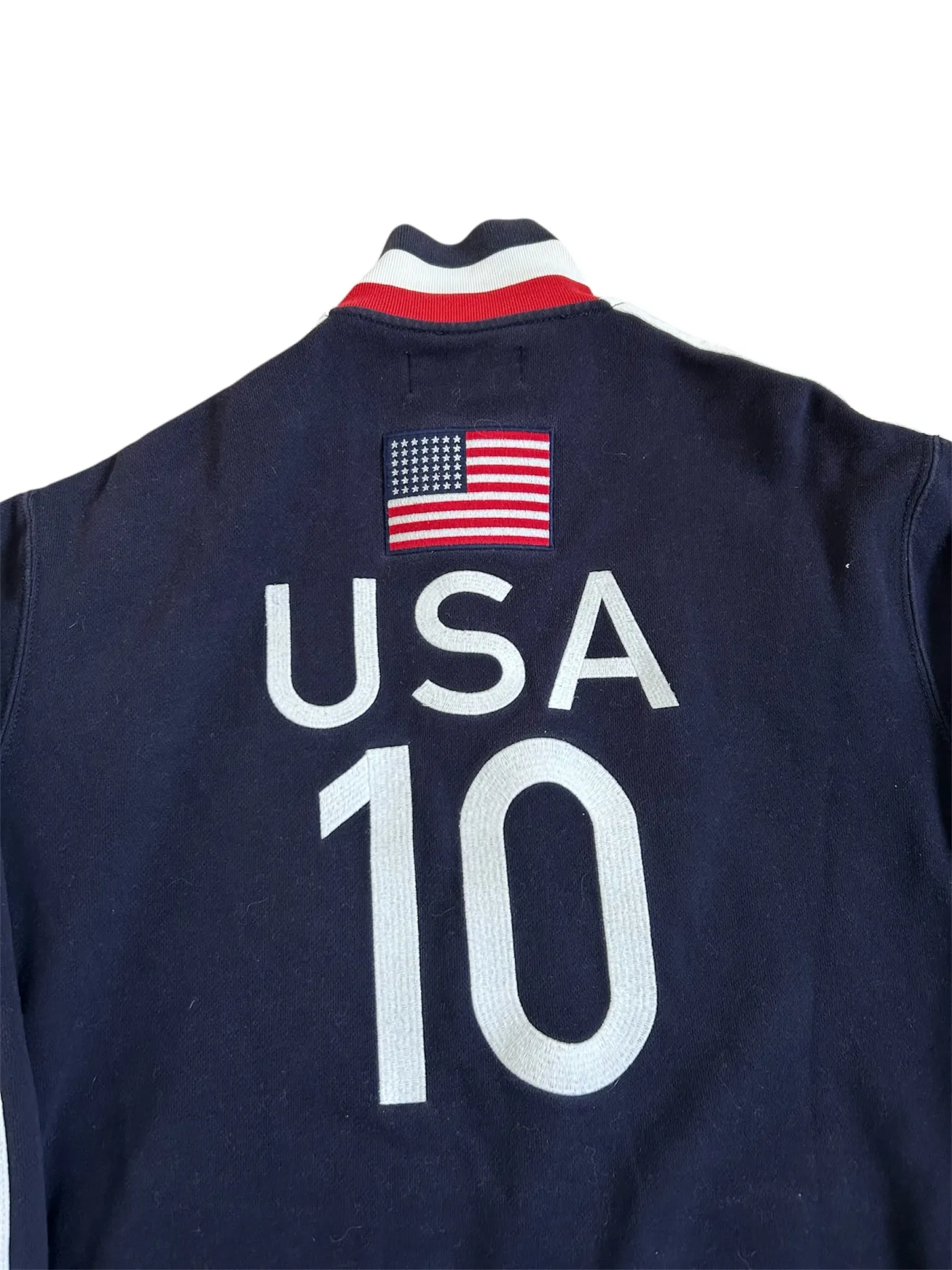 Polo Ralph Lauren Big Pony “USA” Country Zipper Sweater