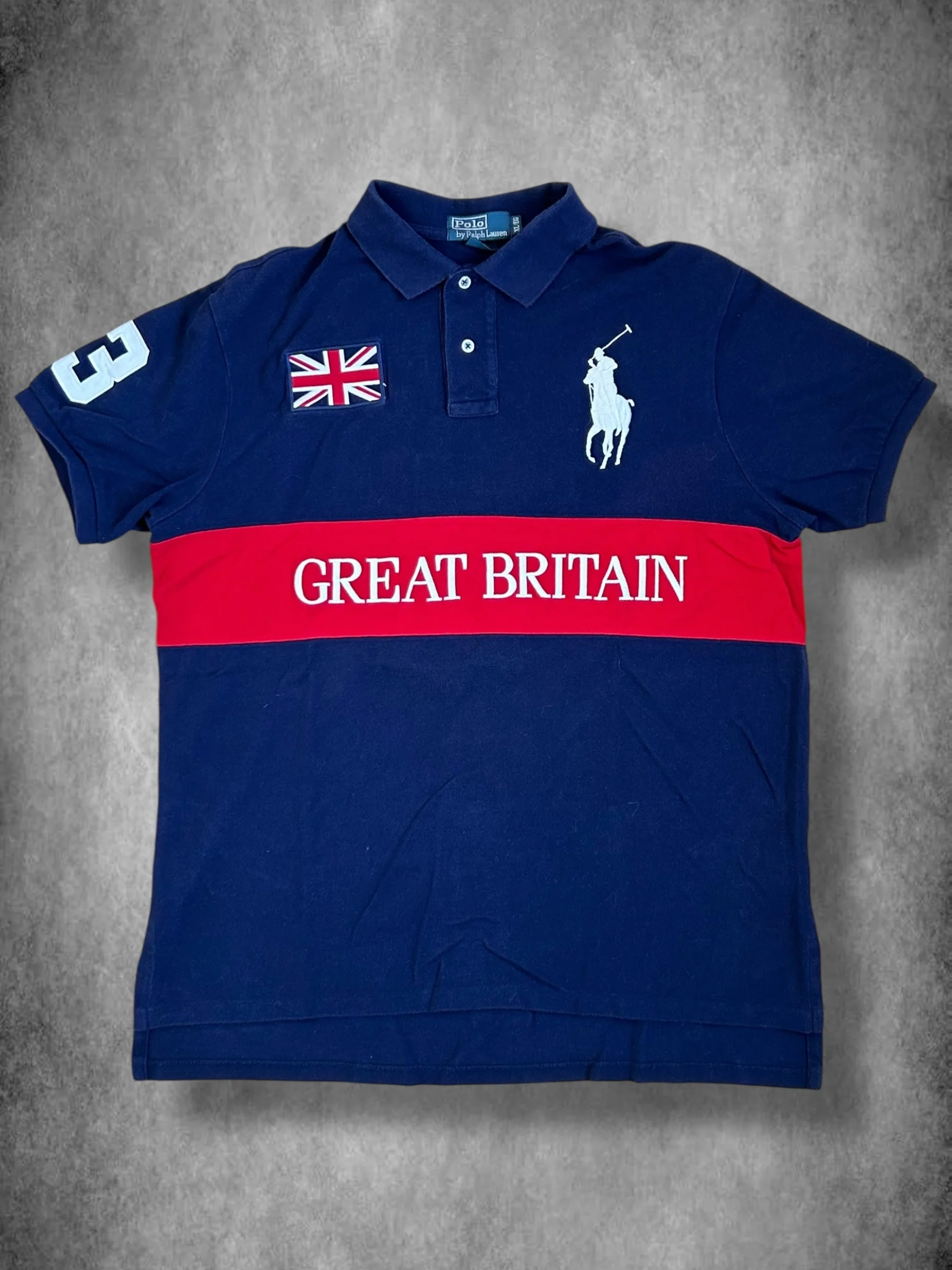 Polo Ralph Lauren Big Pony 'GREAT BRITAIN" Country Polo