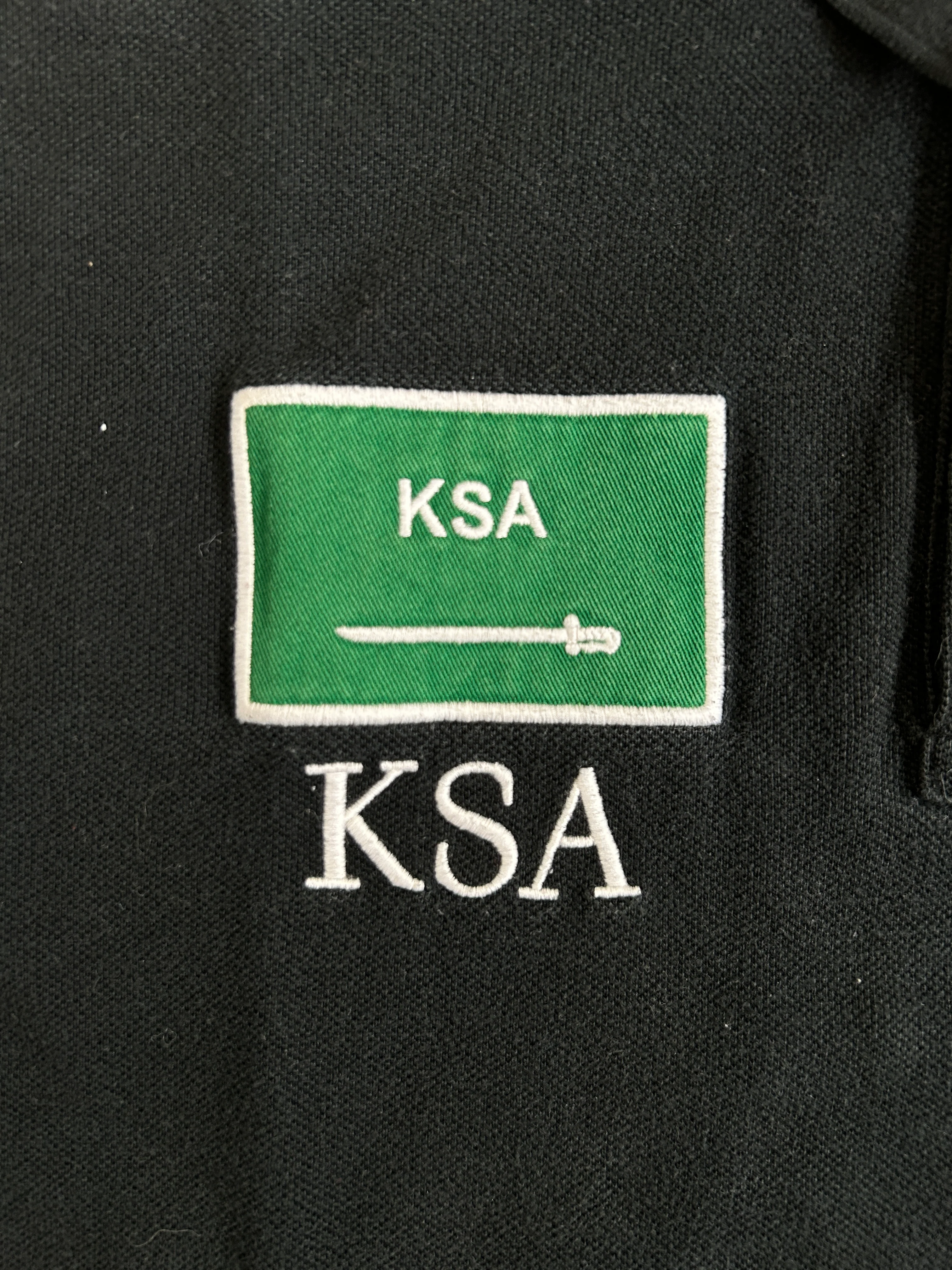 Polo Ralph Lauren Big Pony "KSA" Flag Polo