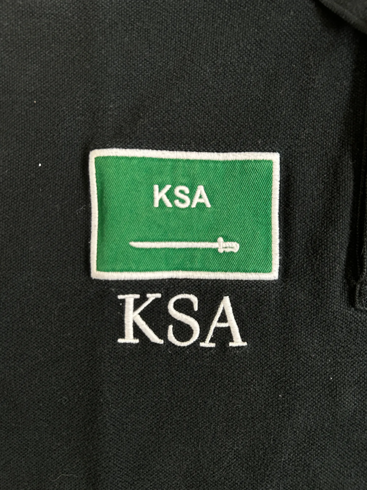 Polo Ralph Lauren Big Pony "KSA" Flag Polo