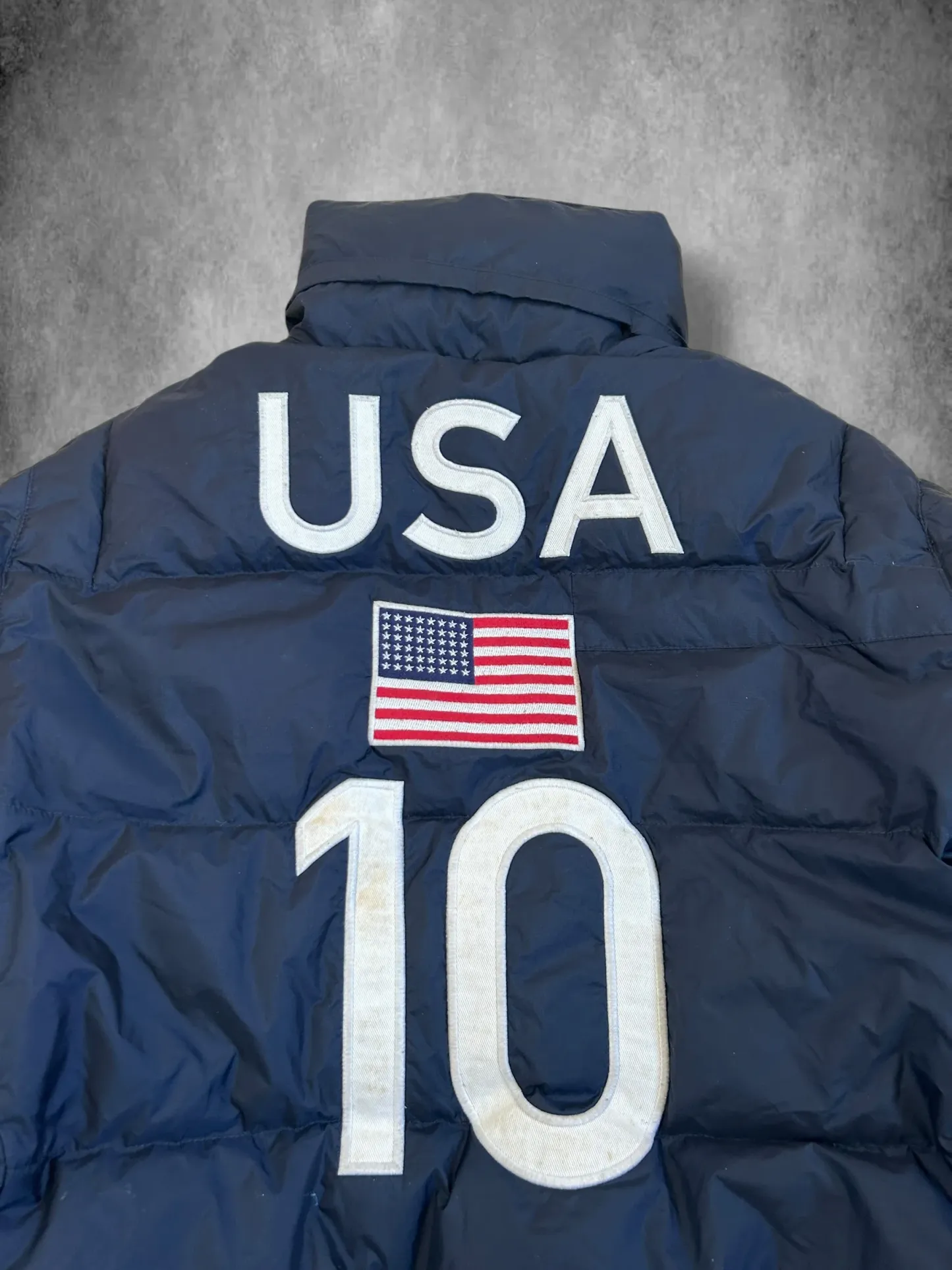 Polo Ralph Lauren Big Pony "USA" Country Puffer Jacket