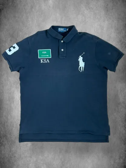 Polo Ralph Lauren Big Pony "KSA" Flag Polo
