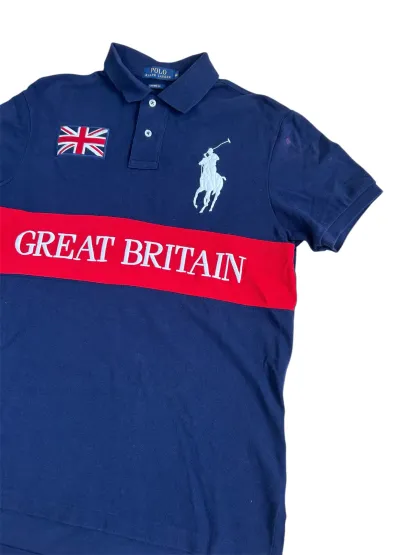 Polo Ralph Lauren Big Pony "GREAT BRITAIN" Country Polo