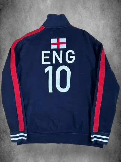 Polo Ralph Lauren Big Pony "ENGLAND" Country Zipper Sweater
