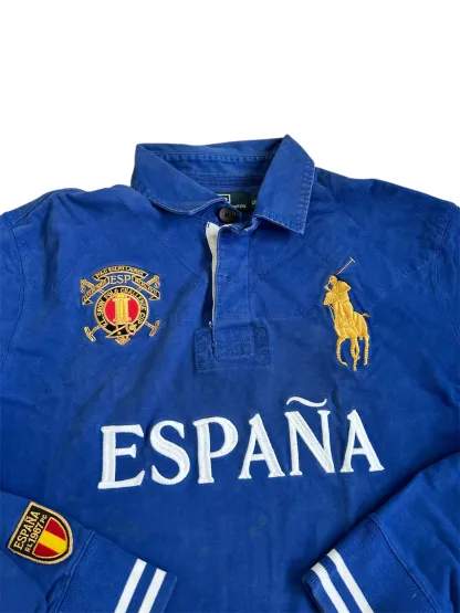 Polo Ralph Lauren Big Pony "ESPANA" Country Longsleeve Polo