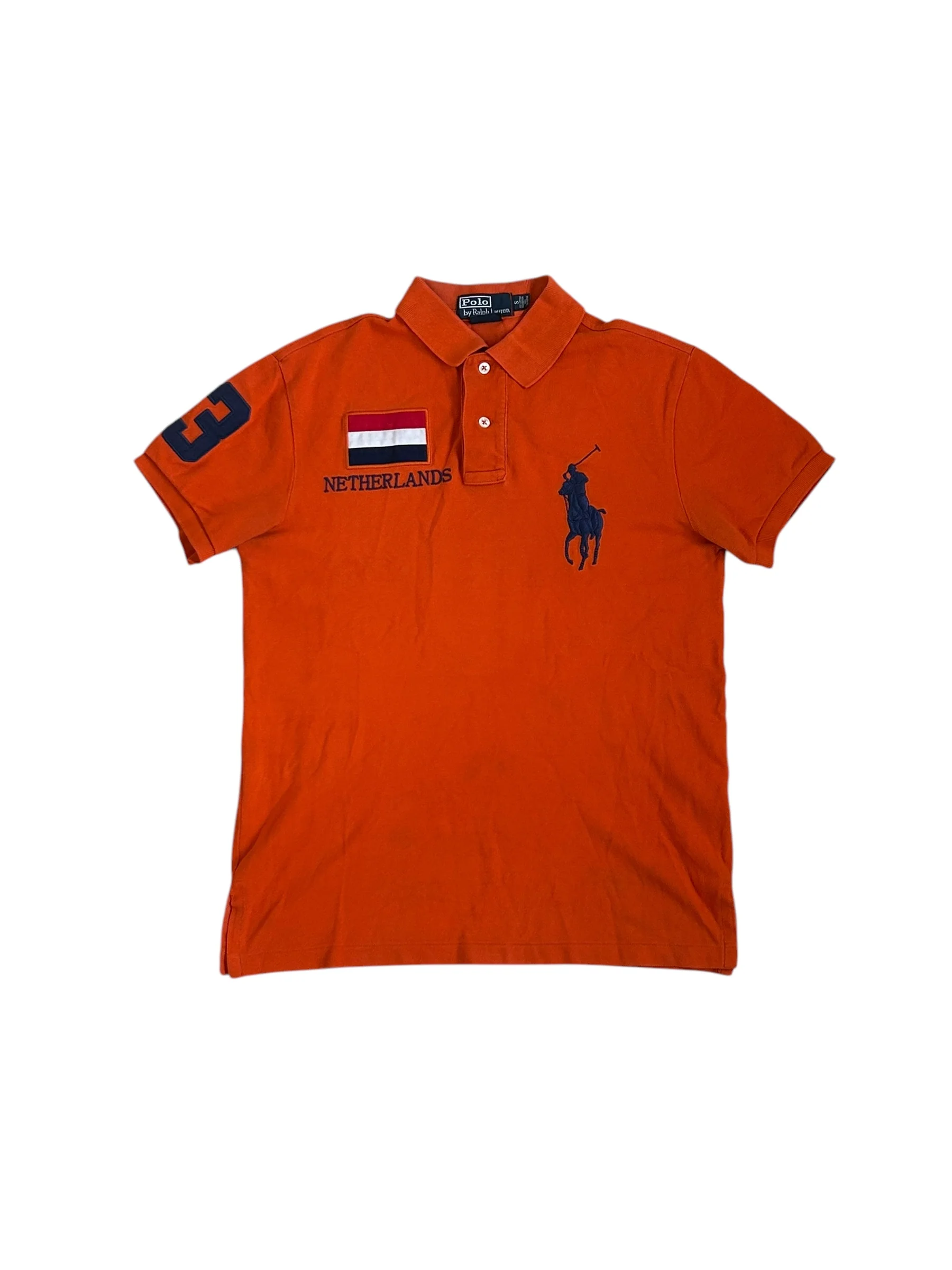 Polo Ralph Lauren Big Pony "NETHERLANDS" Flag Polo