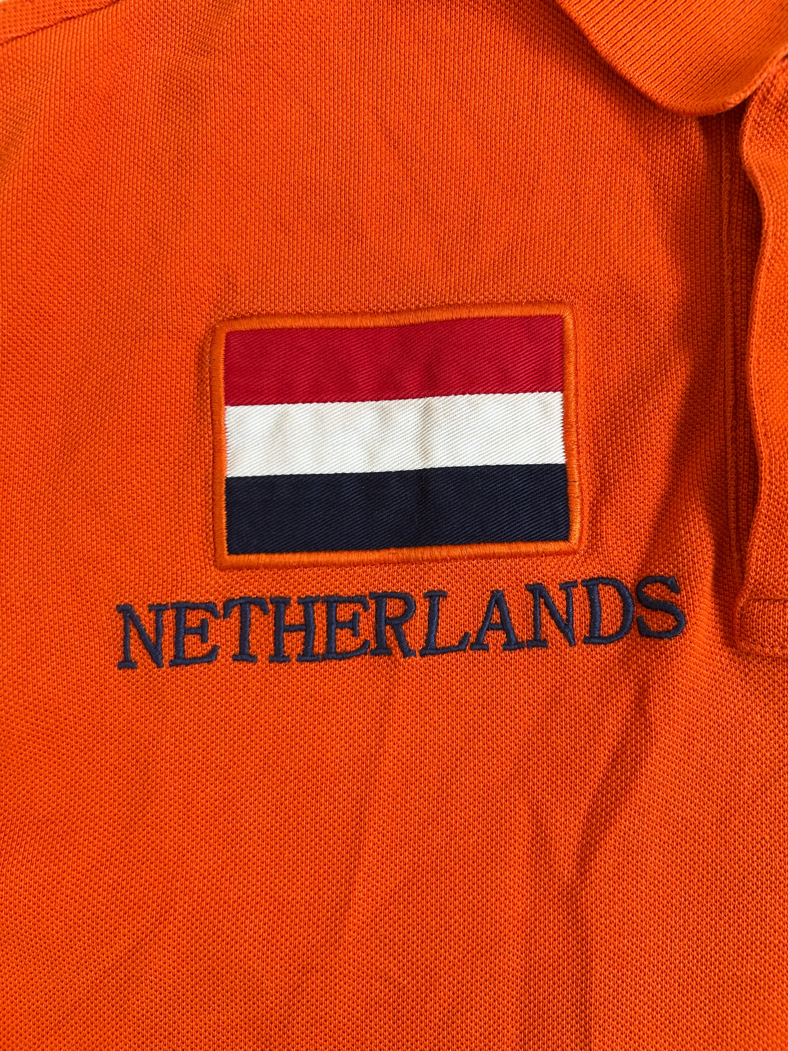 Polo Ralph Lauren Big Pony "NETHERLANDS" Flag Polo