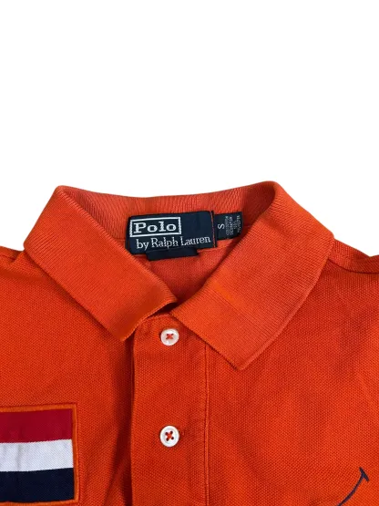 Polo Ralph Lauren Big Pony "NETHERLANDS" Flag Polo