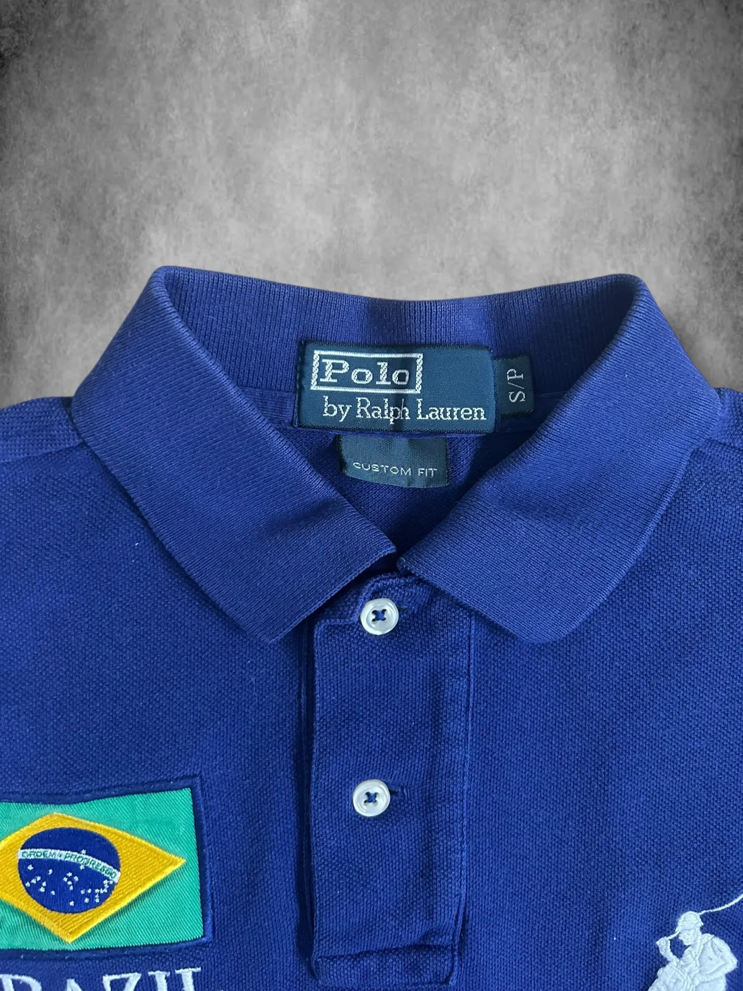 Polo Ralph Lauren Big Pony "BRAZIL" Flag Polo