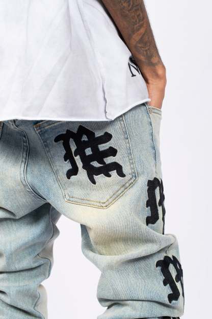 ‘Desert’ Monogram Denim