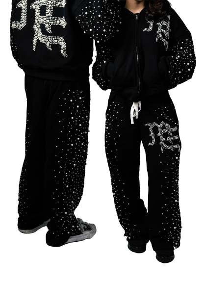 Black ‘Pearl’ Sweatpants