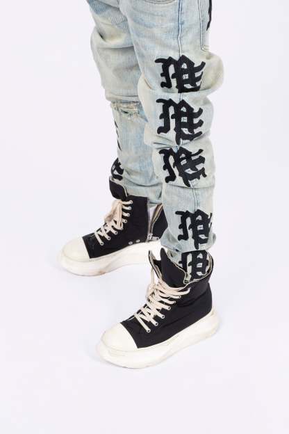 ‘Desert’ Monogram Denim