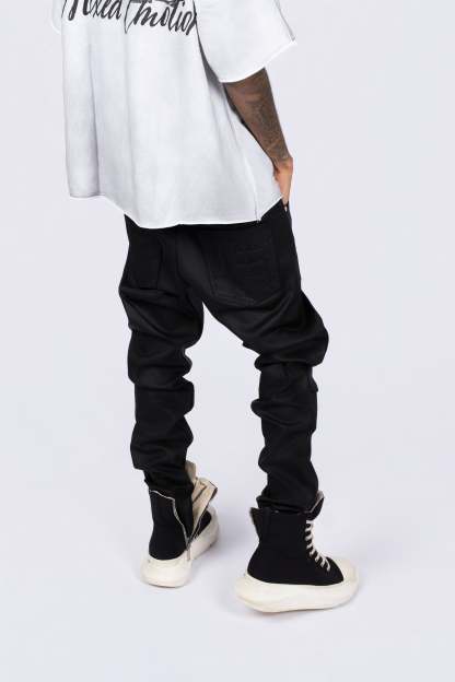 ‘Blackout’ Wax Denim
