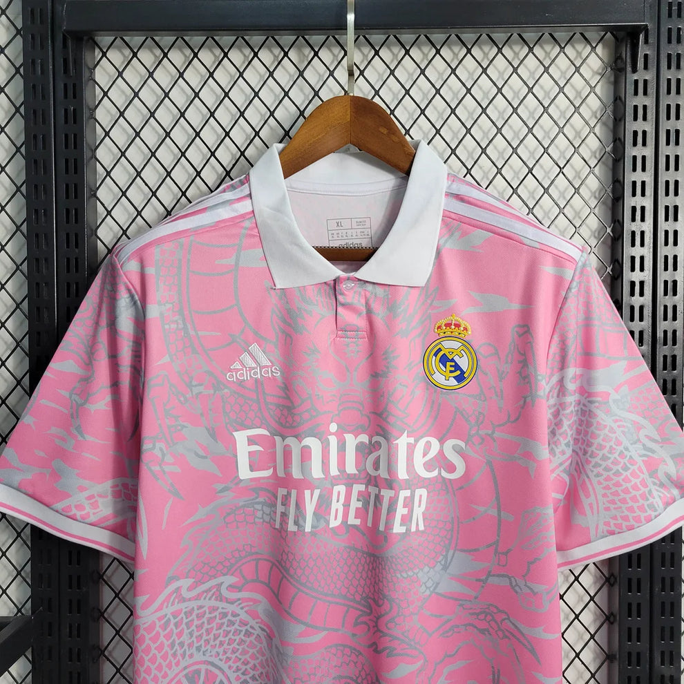 Real Madrid 23/24 Pink Dragon Shirt (Special Edition)