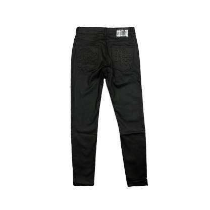‘Blackout’ Wax Denim