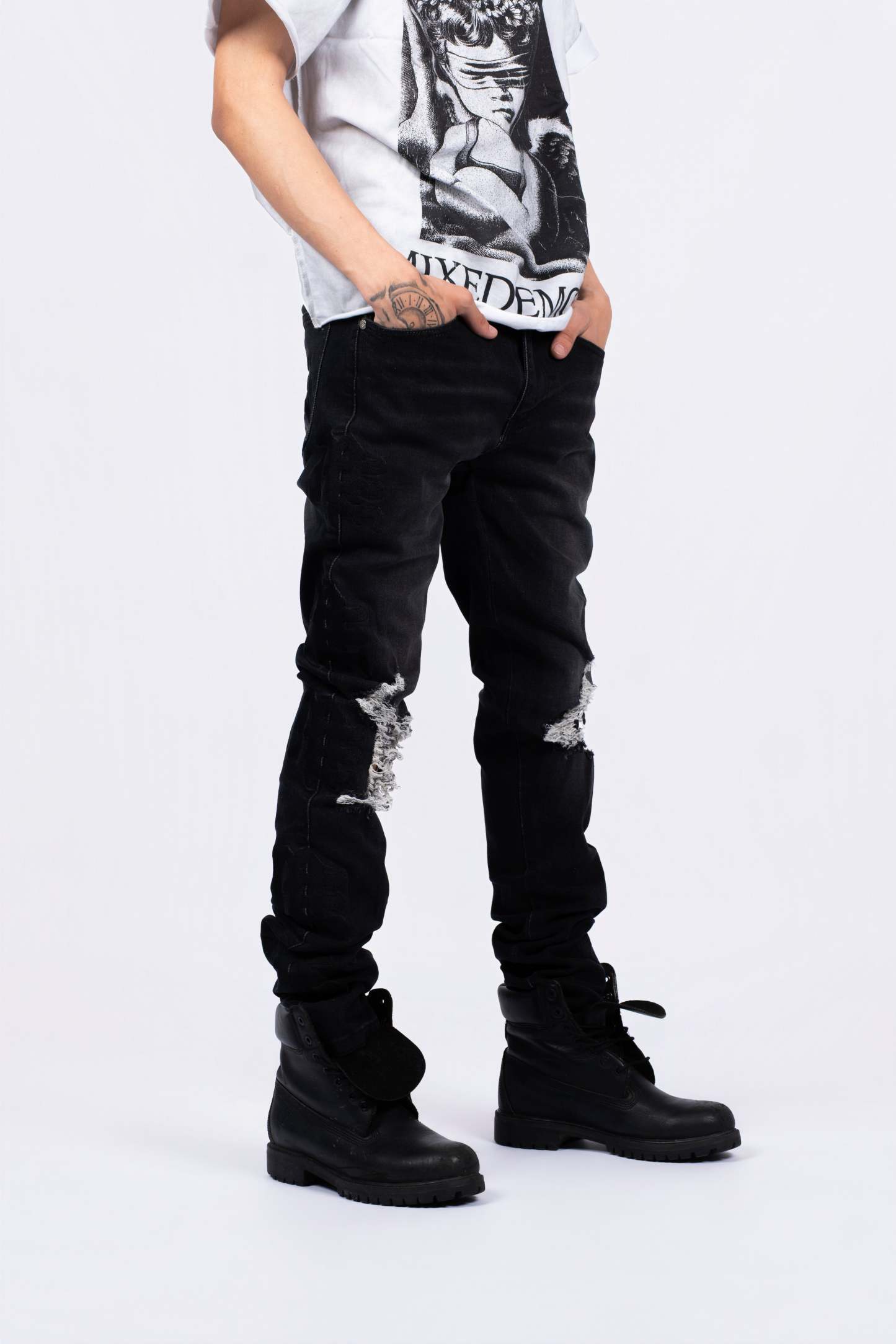‘Midnight’ Monogram denim