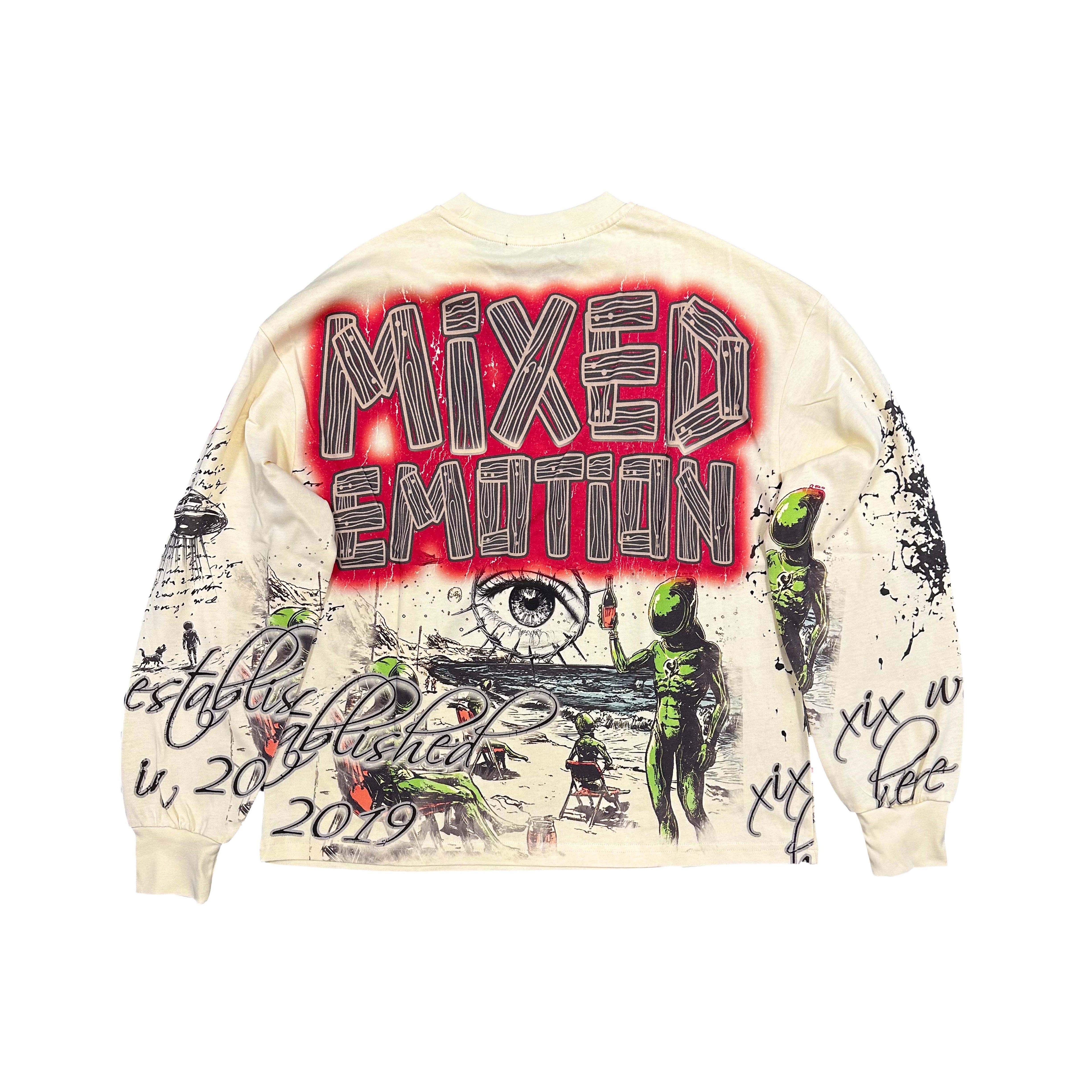 Cream ‘Art Club’ Long Sleeve