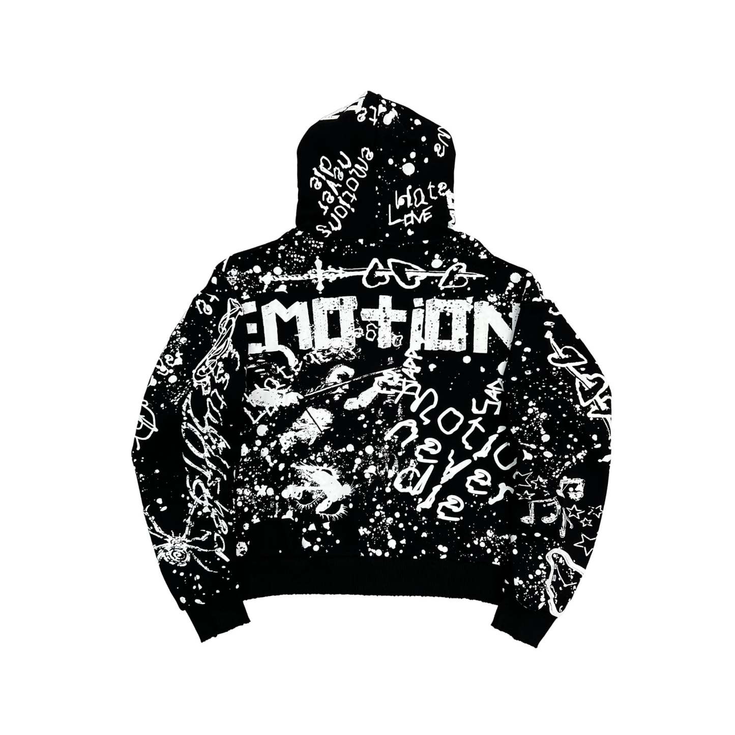 Black “Graffiti” Hoodie