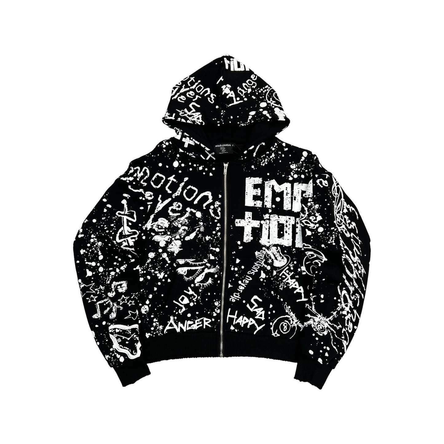 Black “Graffiti” Hoodie