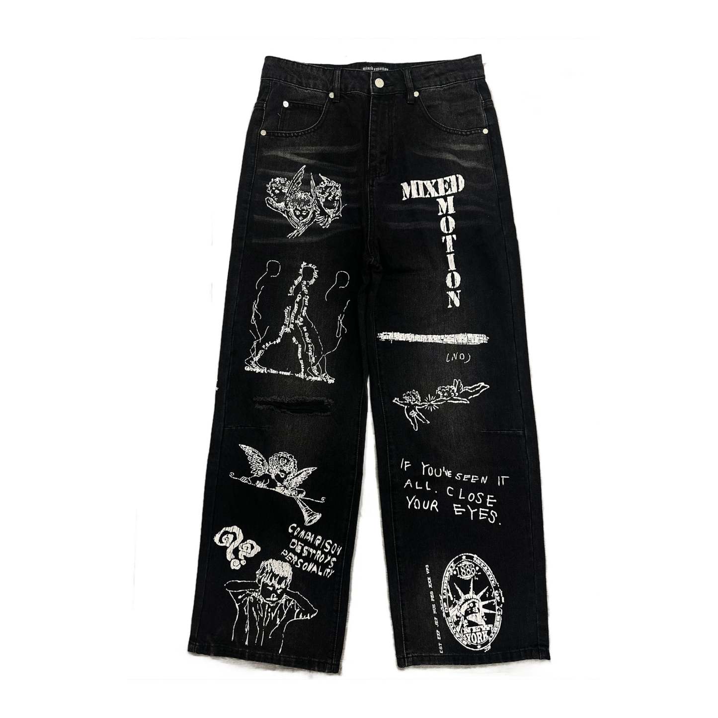 Black “Canvas” Denim