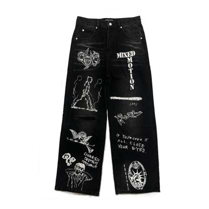 Black “Canvas” Denim