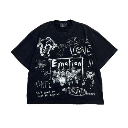 Black “Chaos” Tee