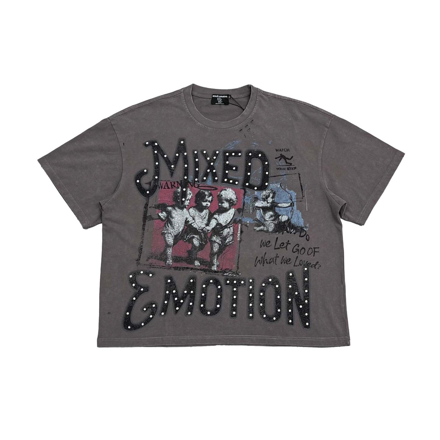 Grey “Friends” Tee