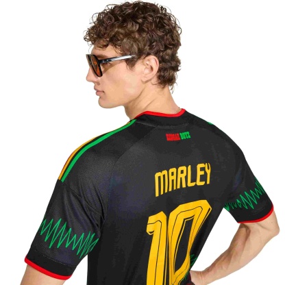 Jamaica 2026 Away Jersey Bob Marley