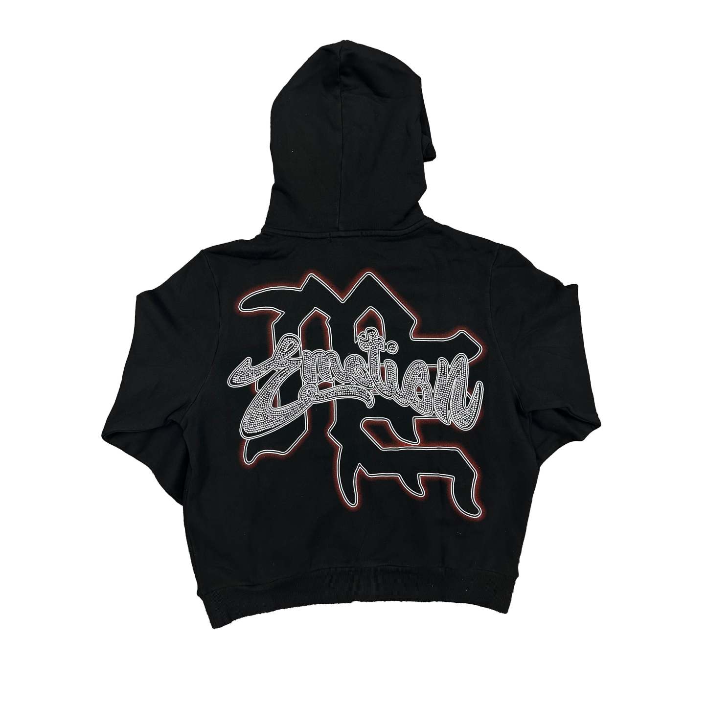 Black “Rhinestone” Hoodie