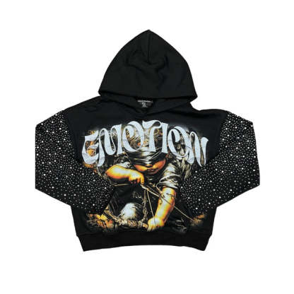 Archer Rhinestone Hoodie
