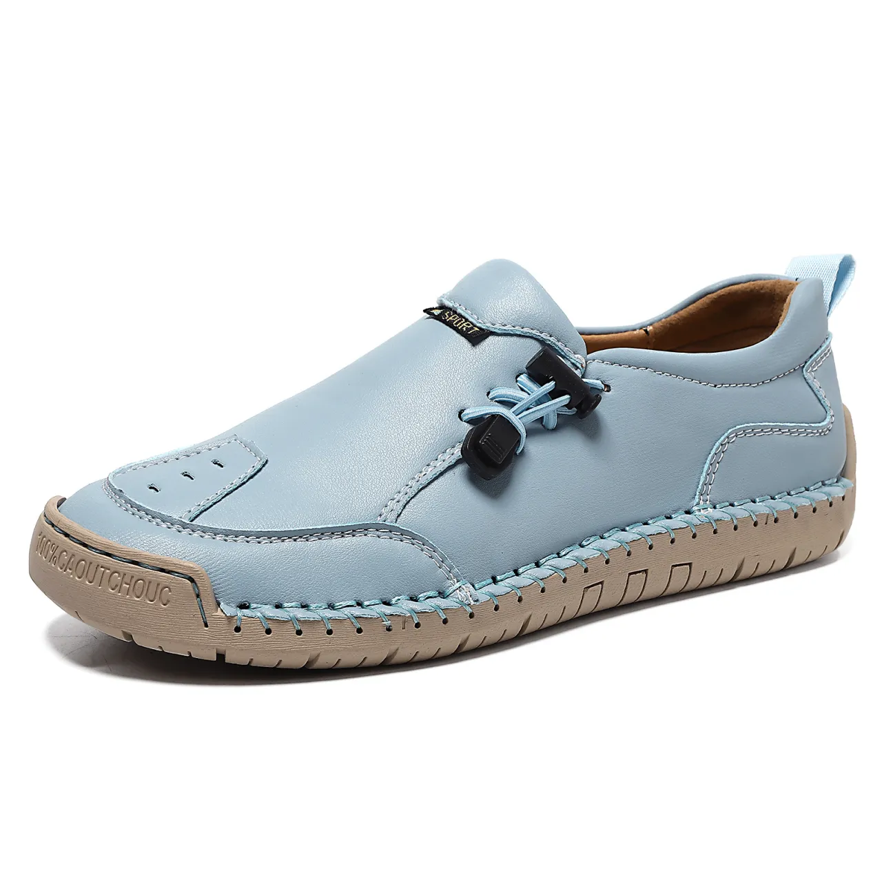 ⏰ Letzter Tag: 50% Rabatt! 🔥 – Handgenähte Fashion Freizeit-Sandalen für den Sommer – Orthopädische Flachschuhe mit Fußgewölbestütze – Atmungsaktiv, Leicht & Korrigierend