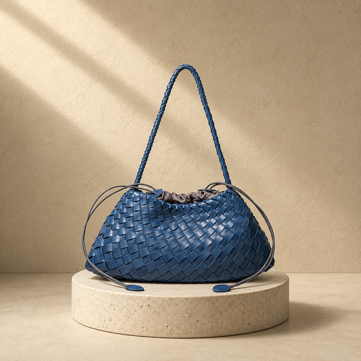 "Nuvola di Toscana" – Handgeflochtene Oversize-Hobo aus butterweichem, italienischem Premium-Leder