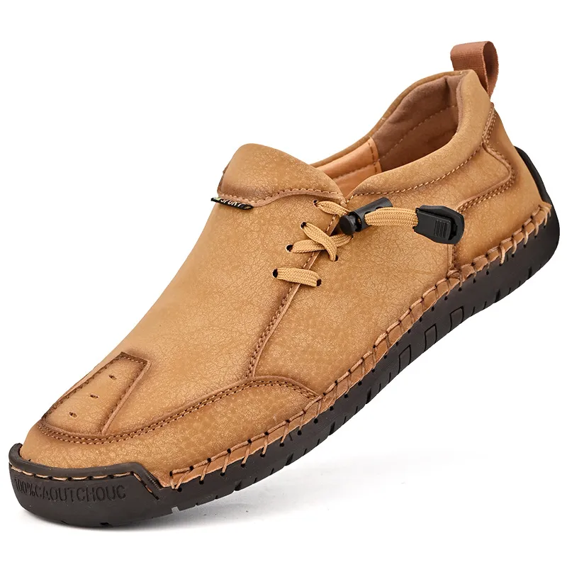 ⏰ Letzter Tag: 50% Rabatt! 🔥 – Handgenähte Fashion Freizeit-Sandalen für den Sommer – Orthopädische Flachschuhe mit Fußgewölbestütze – Atmungsaktiv, Leicht & Korrigierend