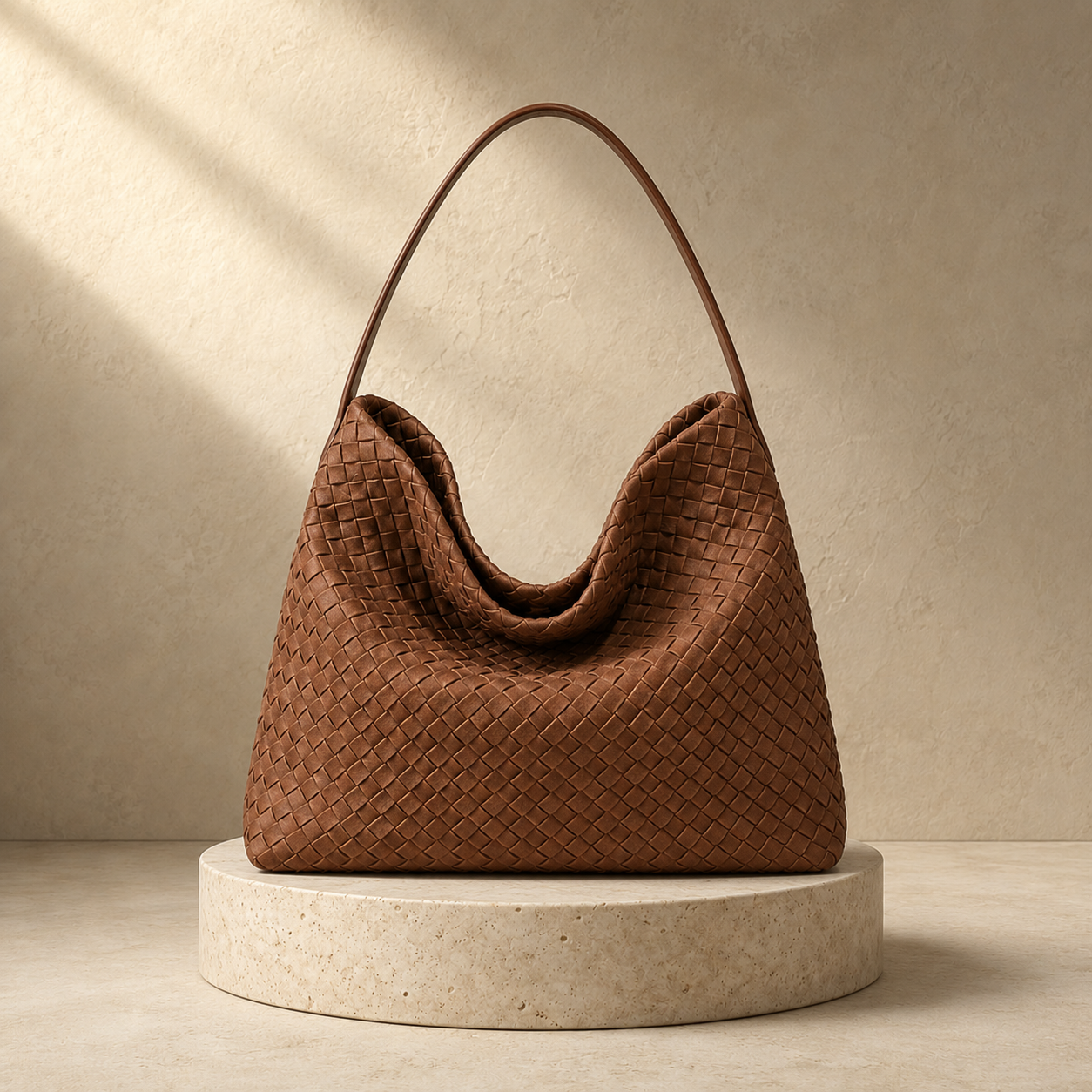 "L’Abbraccio Infinito" – Die handgeflochtene Luxus-Hobo aus ultra-softem italienischem Premium-Leder