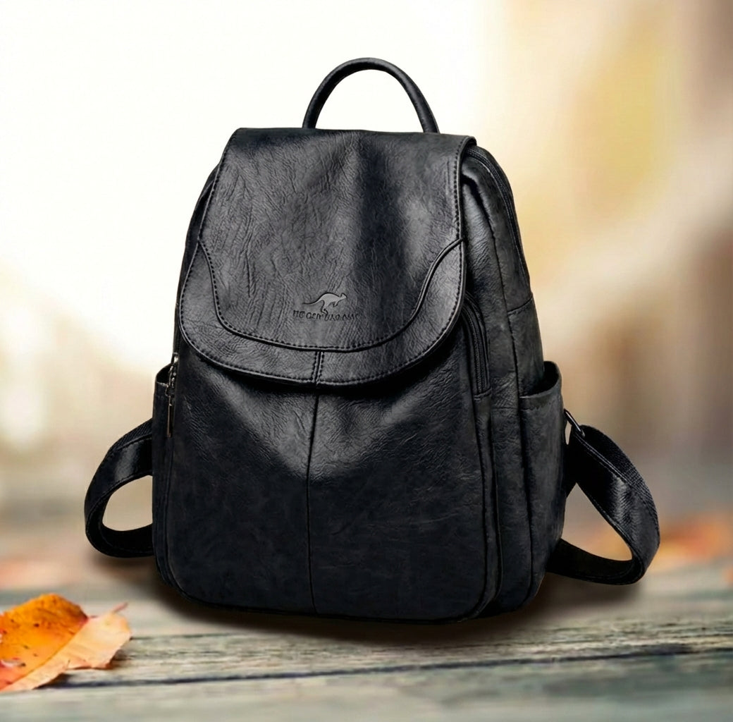 Rucksack aus echtem Leder