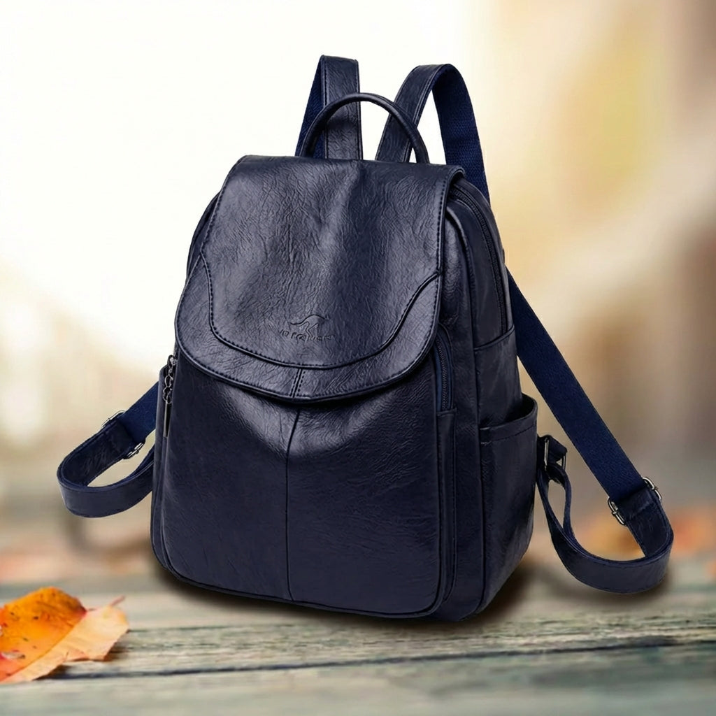 Rucksack aus echtem Leder