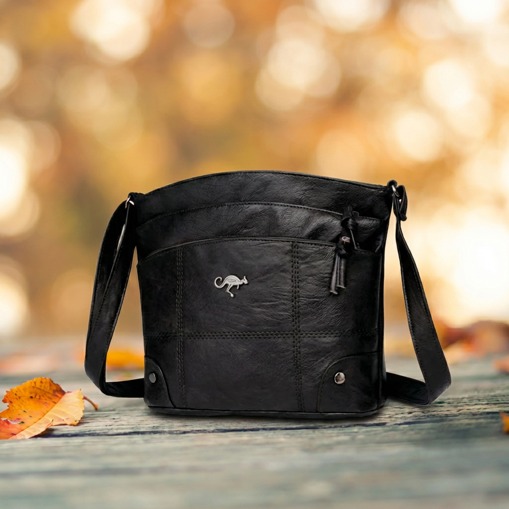 Messenger aus echtem Leder