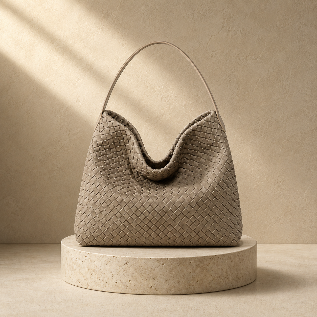 "L’Abbraccio Infinito" – Die handgeflochtene Luxus-Hobo aus ultra-softem italienischem Premium-Leder